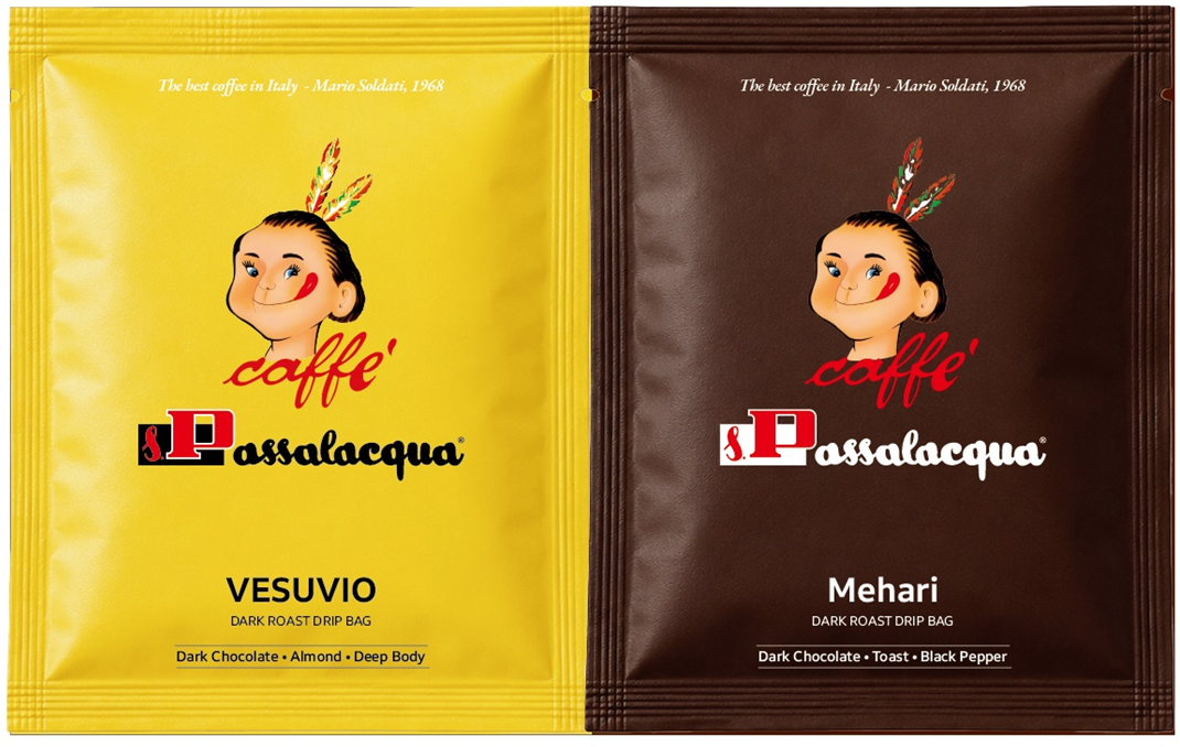 파사라쿠아 드립백 커피 VESUVIO·Mehari 2종