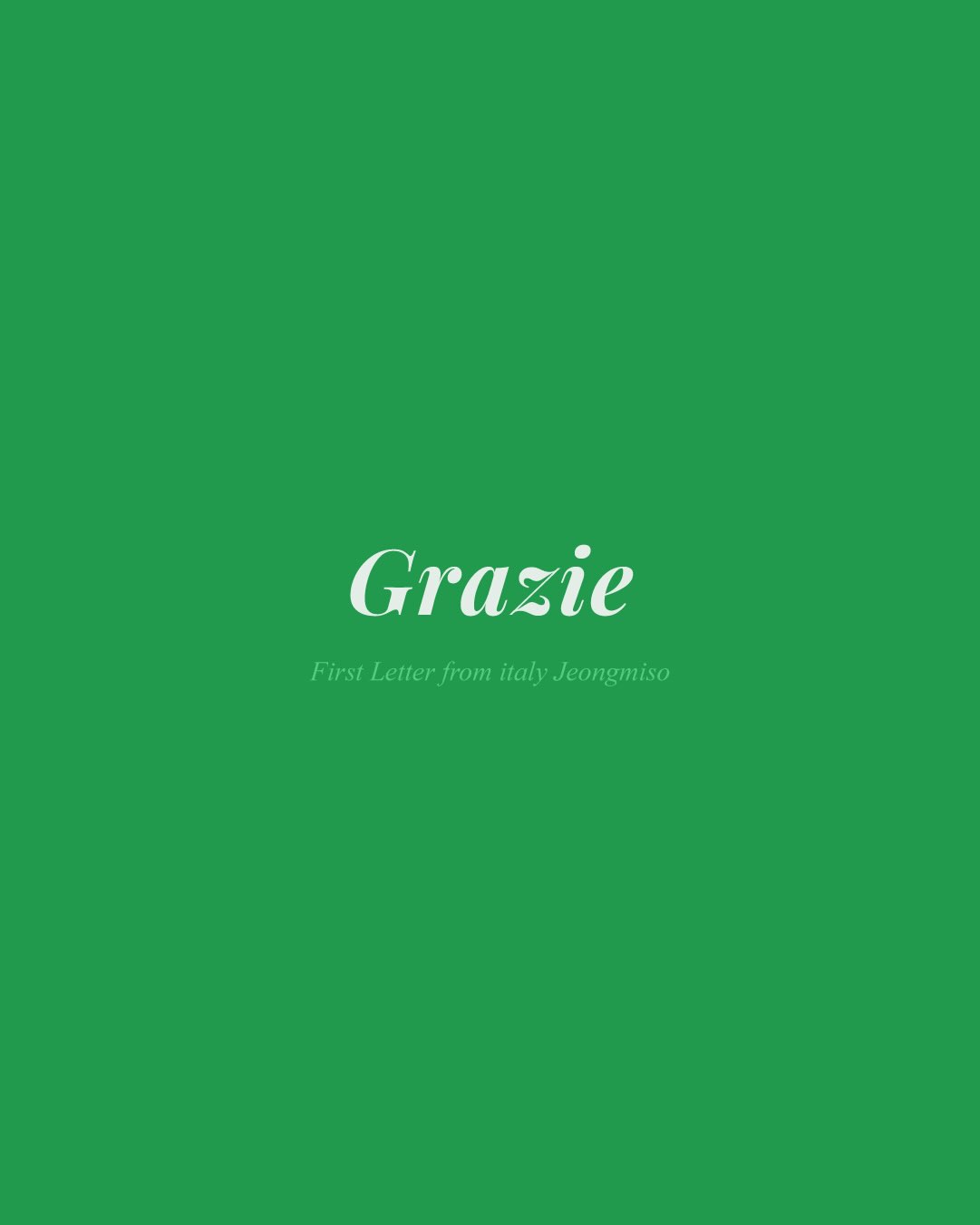 인스타 Grazie 피드